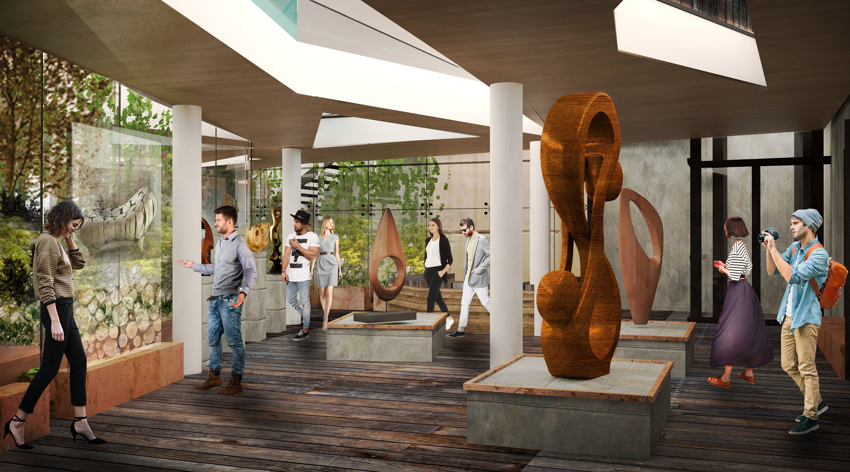 绿意盎然的比亚沃维耶扎木中心——旧校舍的现代重生-13