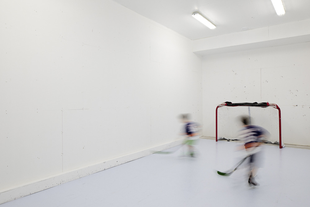 职业冰球运动员的家庭现代住宅-51