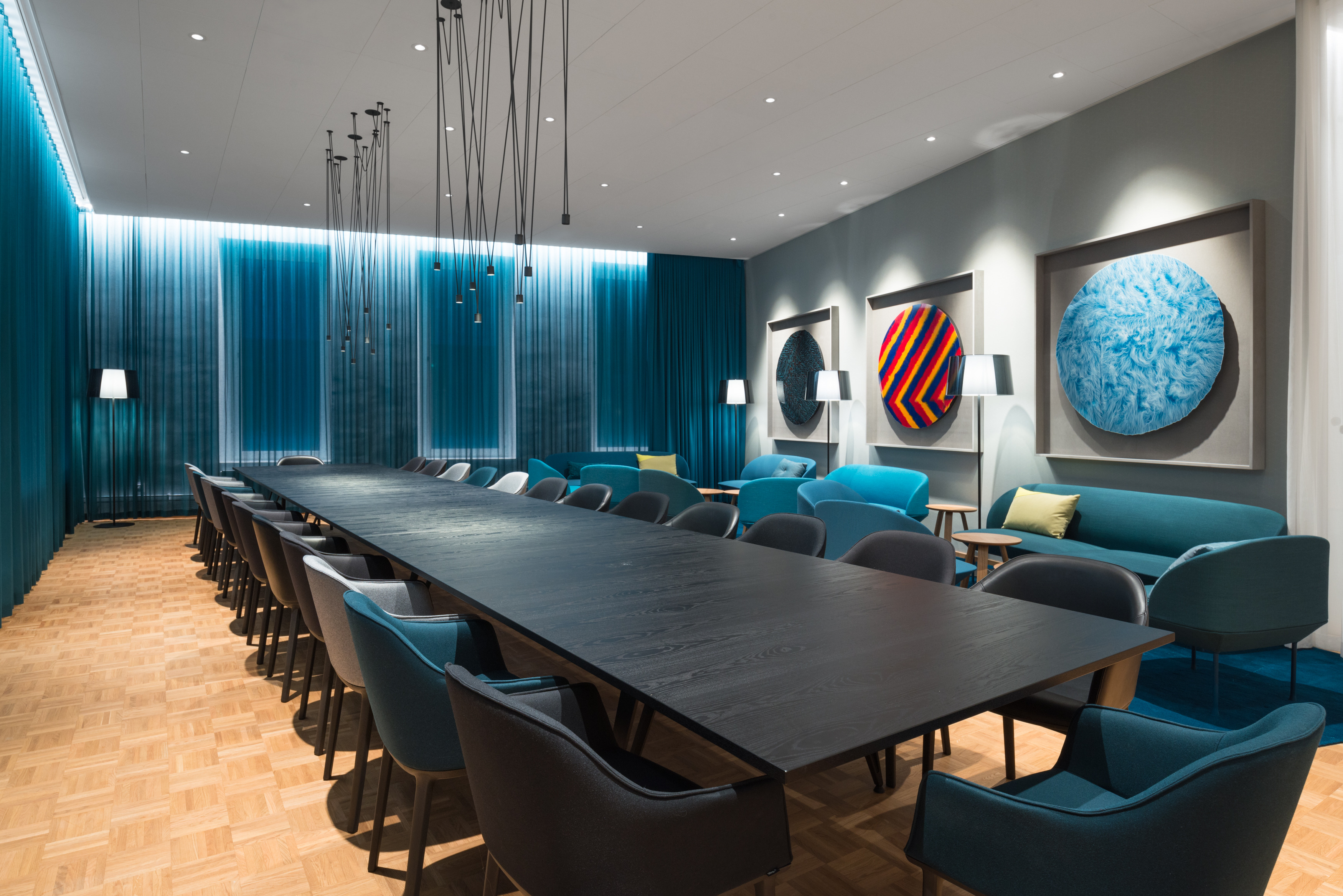 SEB 银行总部办公室照明设计-7