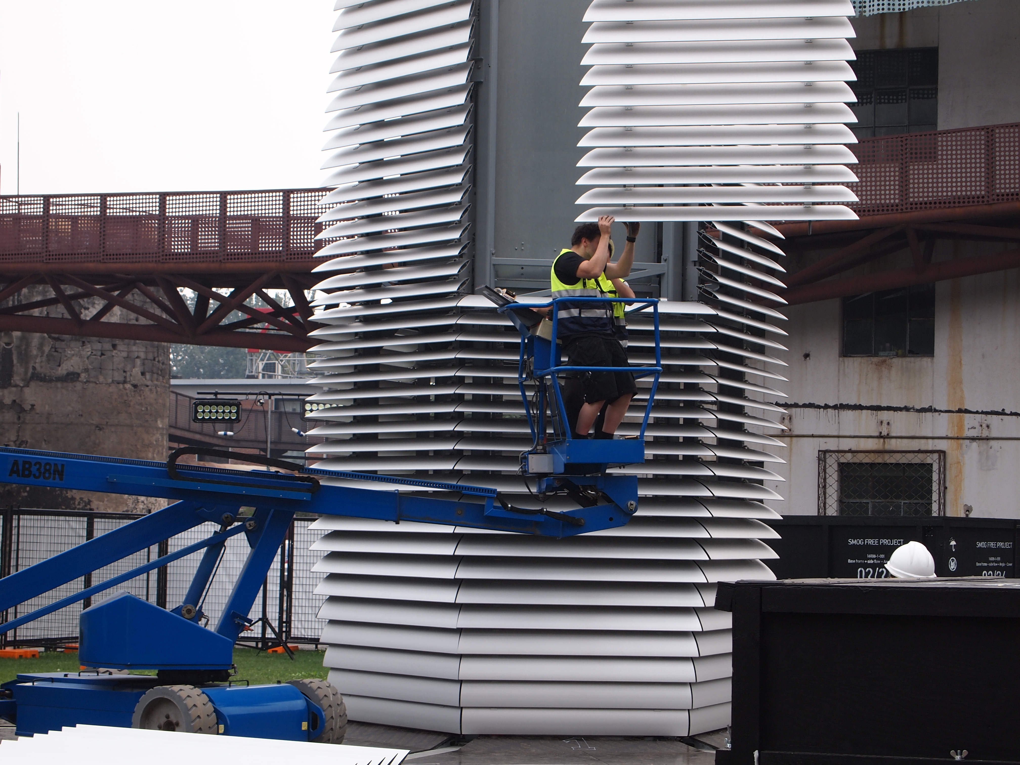 烟雾净化塔-- 北京制作便携式基础与安装-81