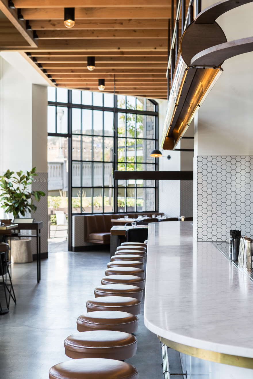 纳帕餐厅设计 | 融合古典与现代,展现加州风情-15