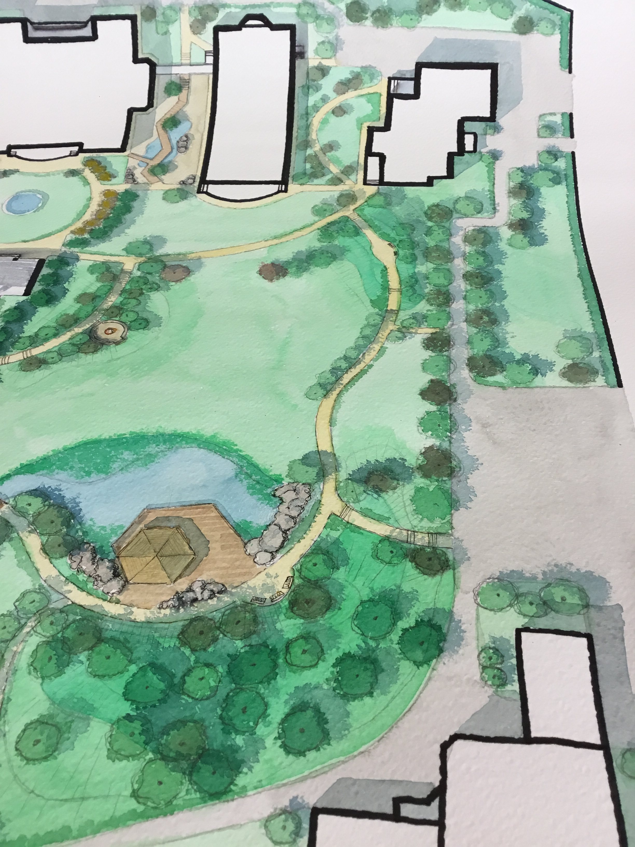 私人豪华花园设计概念-29