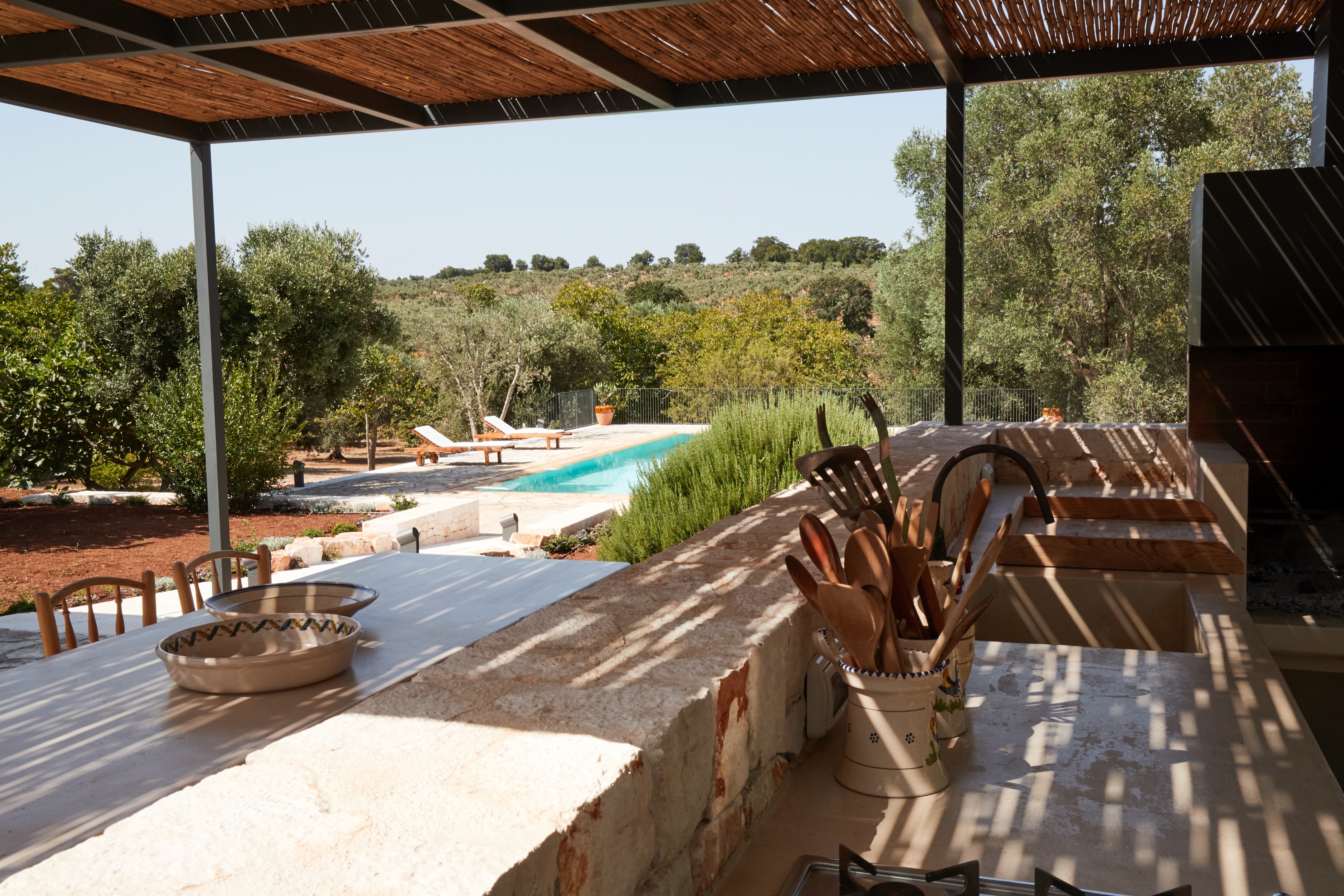 意大利乡村特色干石墙住宅的室内设计-13