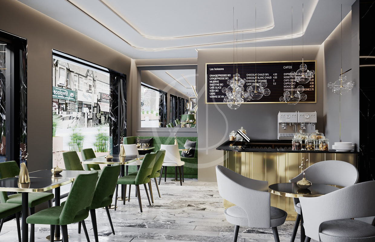 殖民地现代豪华精致餐饮餐厅-5