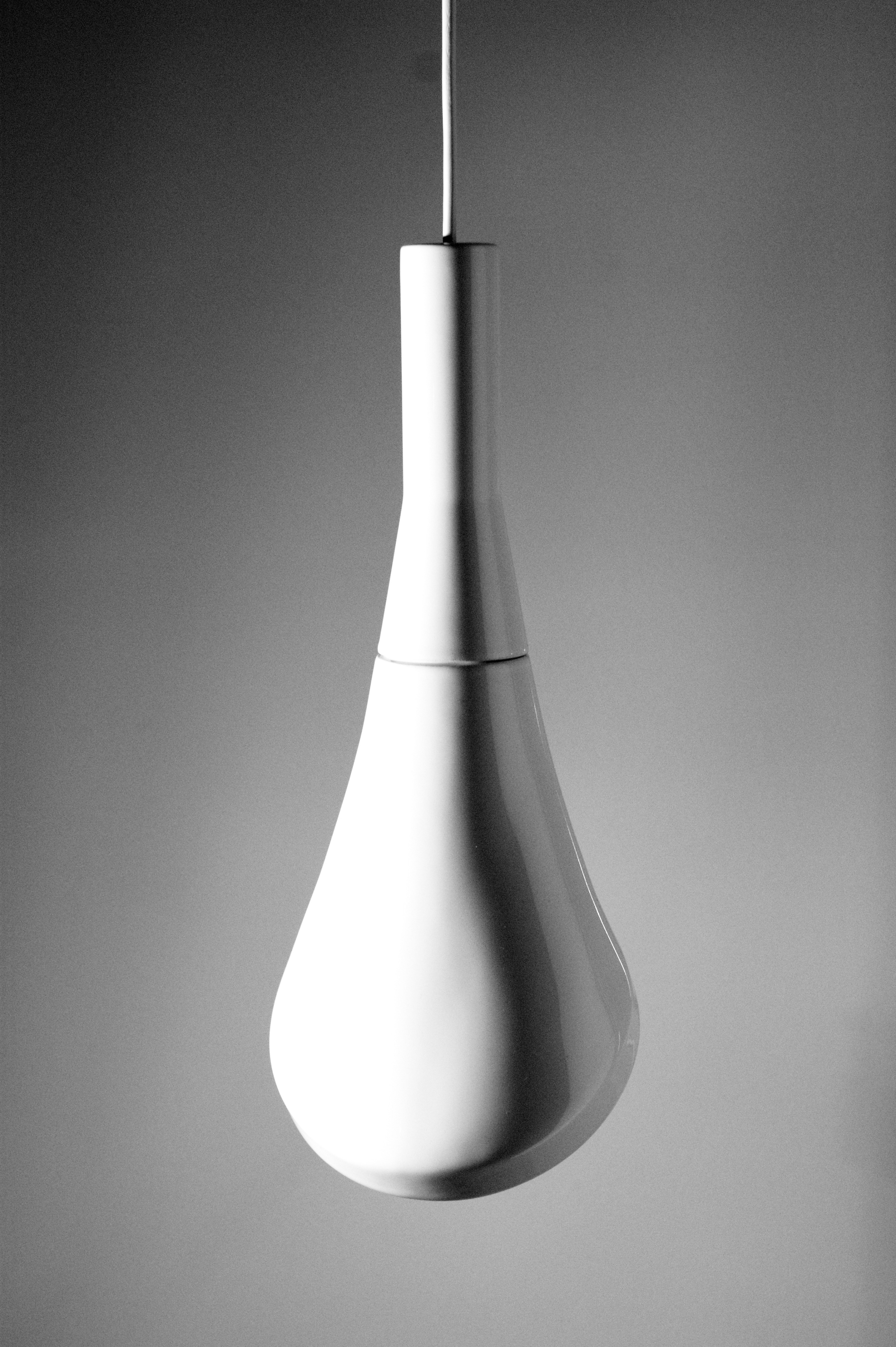 白噪声吊灯 | 极简纯白，雕塑般的照明设计-11