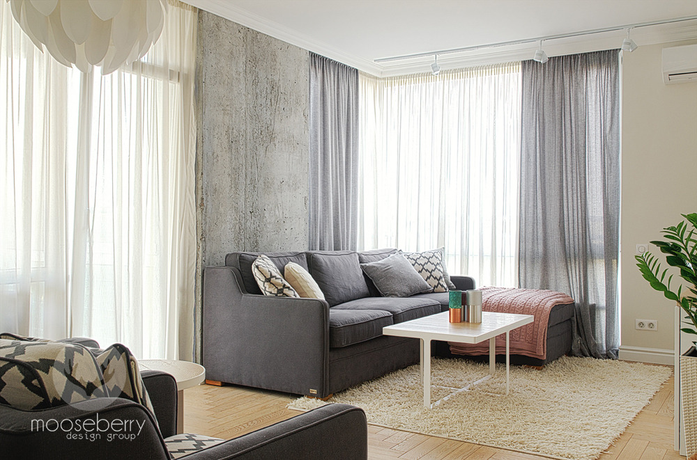 2015 年完工的现代公寓室内设计-37