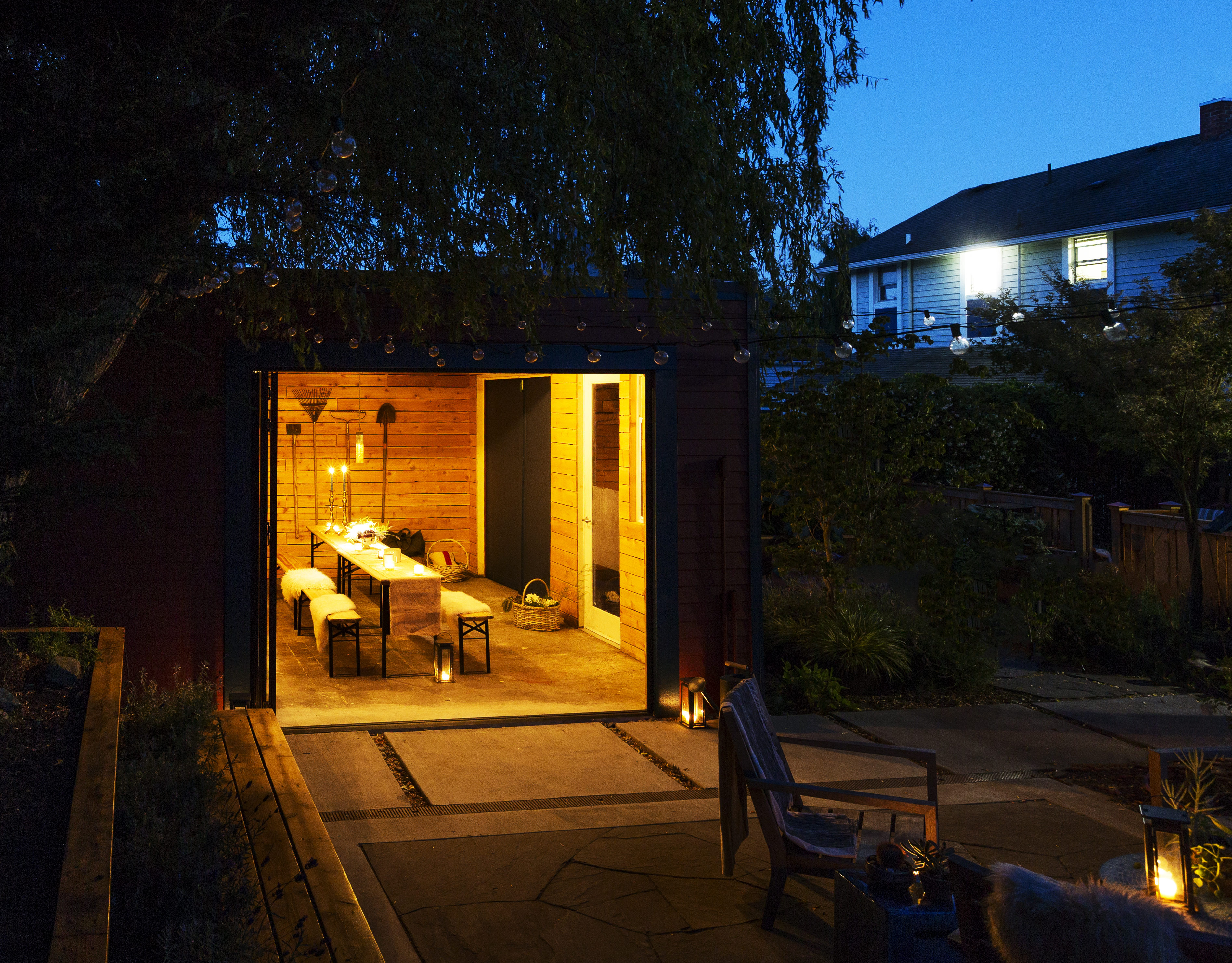 绿意环绕的“秘密基地”——Ella 的花园小屋-1