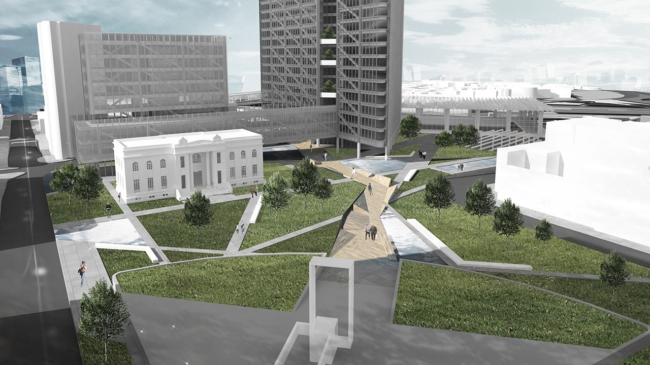 2014 年贝洛奥里藏特行政中心设计 | 公园式政府建筑的典范-3