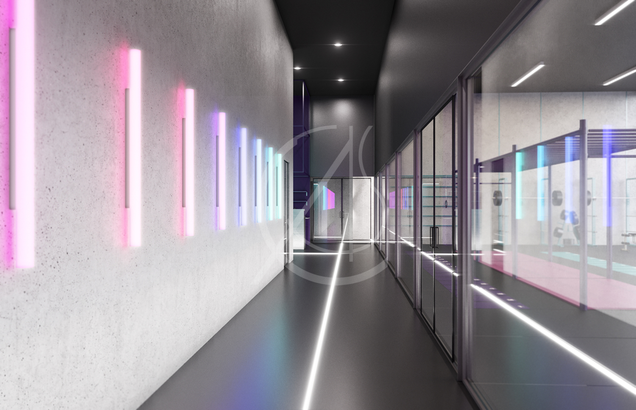 女士健身中心室内设计-8