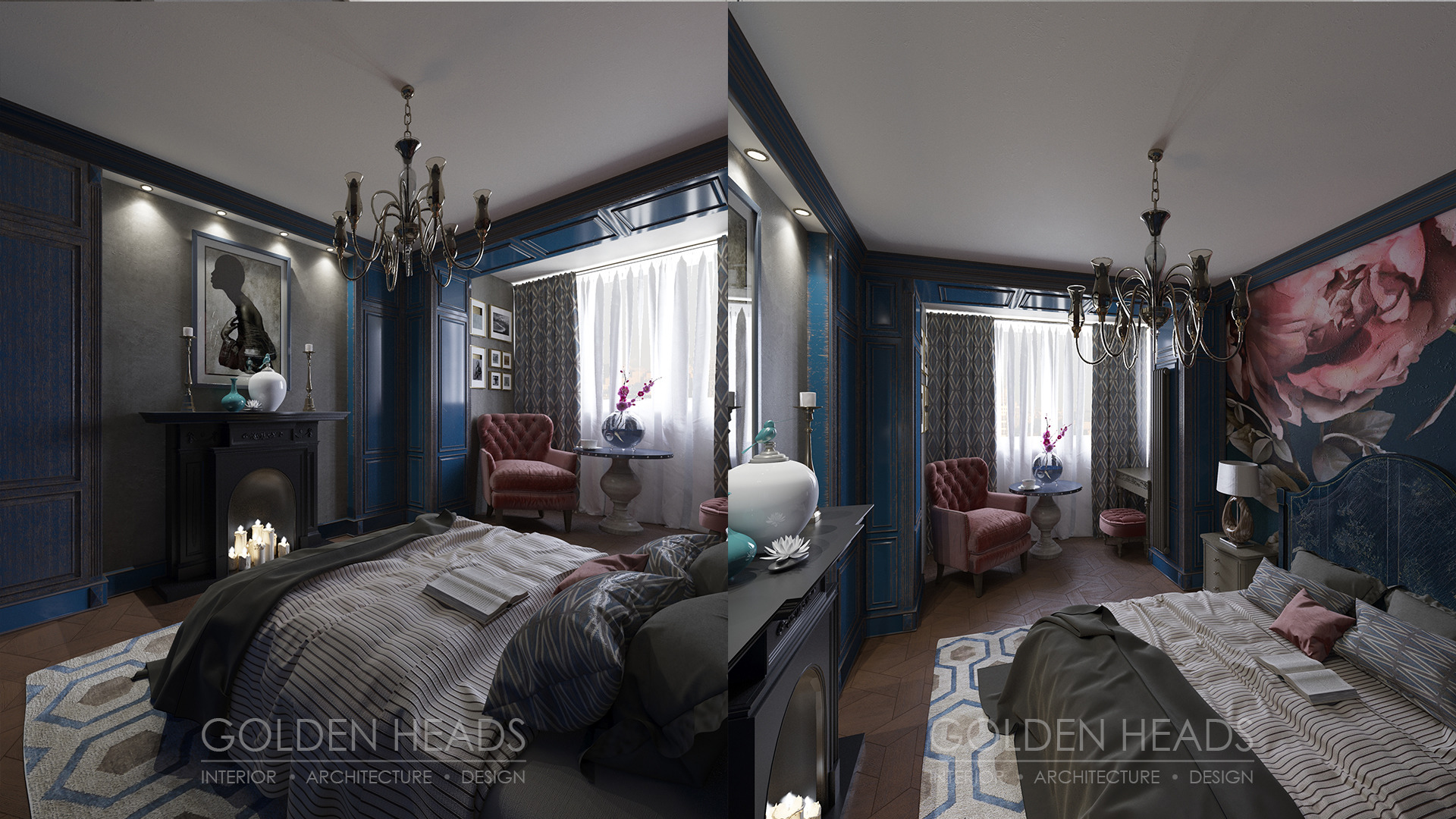 梦幻秋日林地，智慧猫头鹰的现代寓所-11