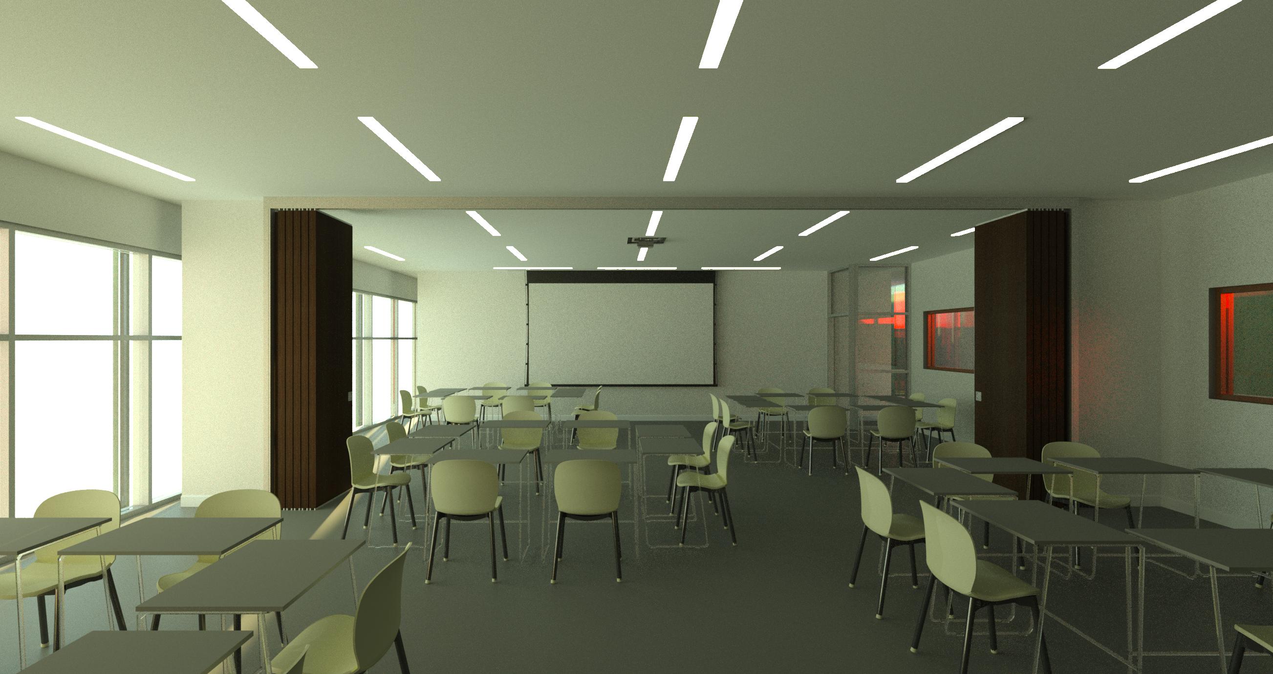 模块化设计打造现代中学教育空间-4