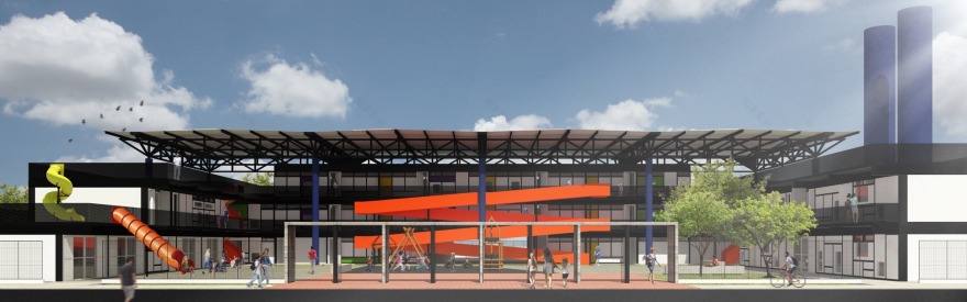 巴西幼儿园环保设计 · 寓教于乐的儿童天地-3