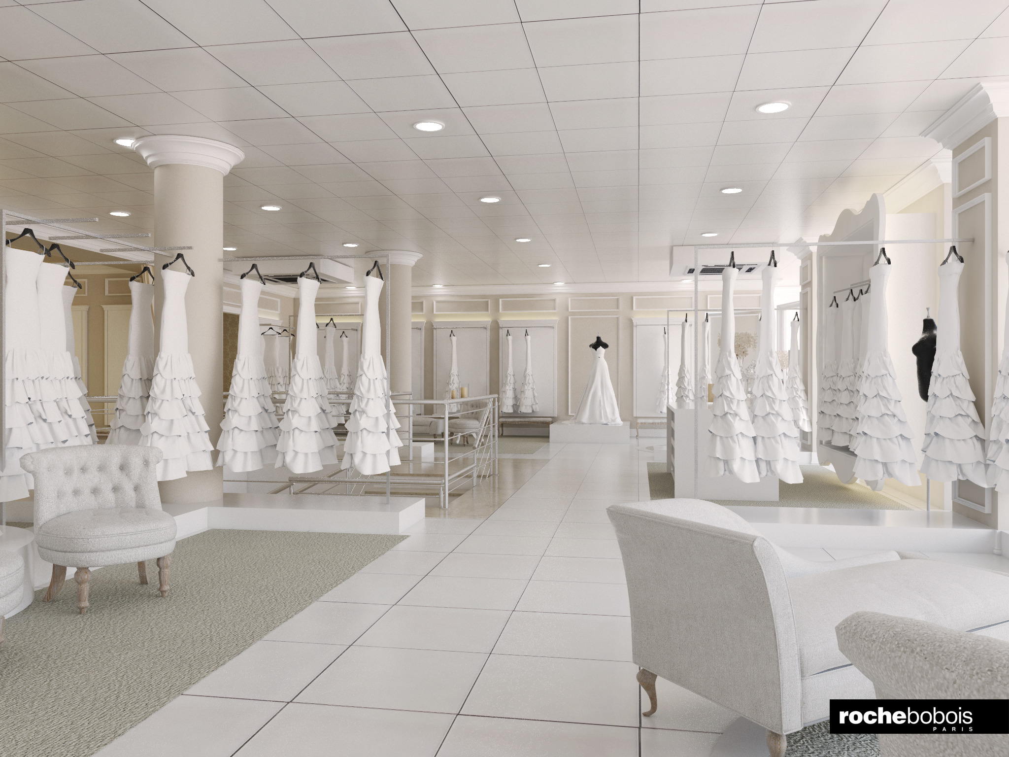 三层 600 平米展示空间的室内设计佳作-25