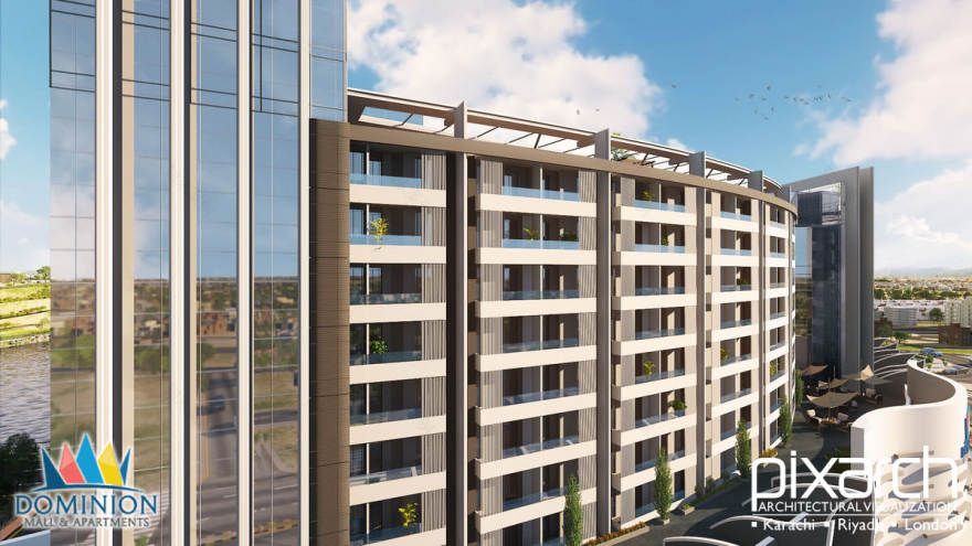 多米尼克购物中心和公寓-13