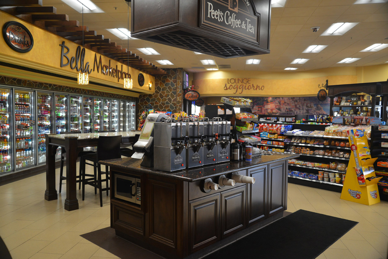 美国 76 号加油站 Bella 市场 Camarillo 店，Erika Winters Design 室内设计作品-8