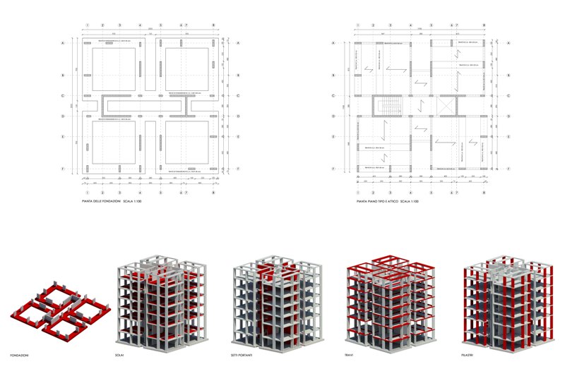 2015 年意大利 Reggio Emilia 城市广场公寓设计案例-5