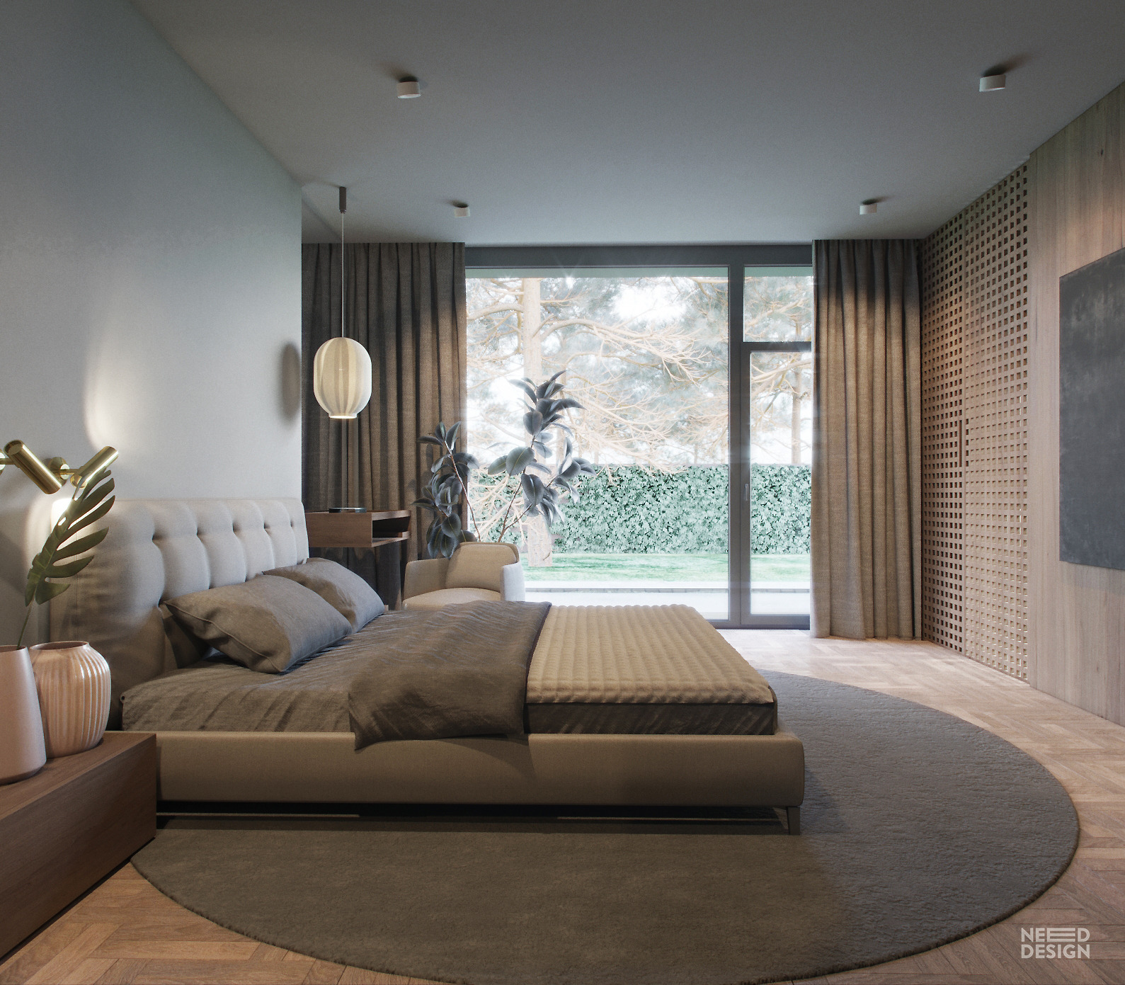 乌克兰 130 平米家庭住宅，钢饰面打造独特魅力-16