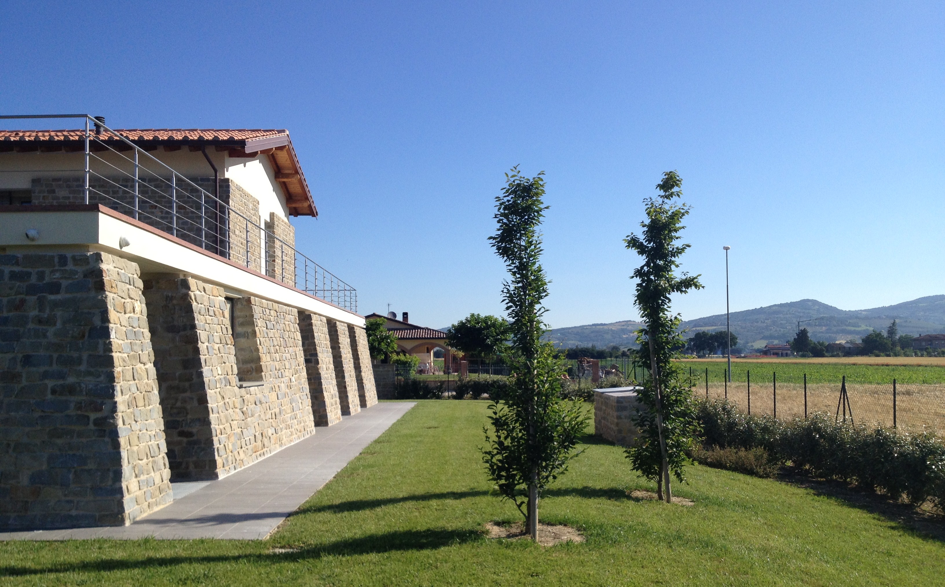 乡村风格别墅，室内外一体化设计-2