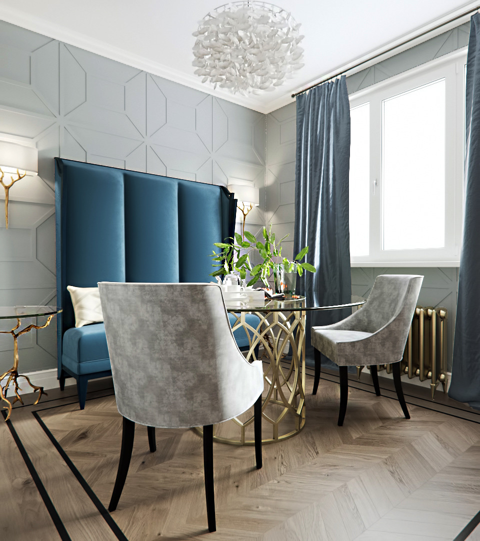 2017 年完成的莫斯科 Nevsky 公寓改造-11