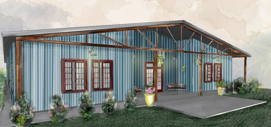 田园艺术村 | 温馨艺术氛围的农场景观设计-1