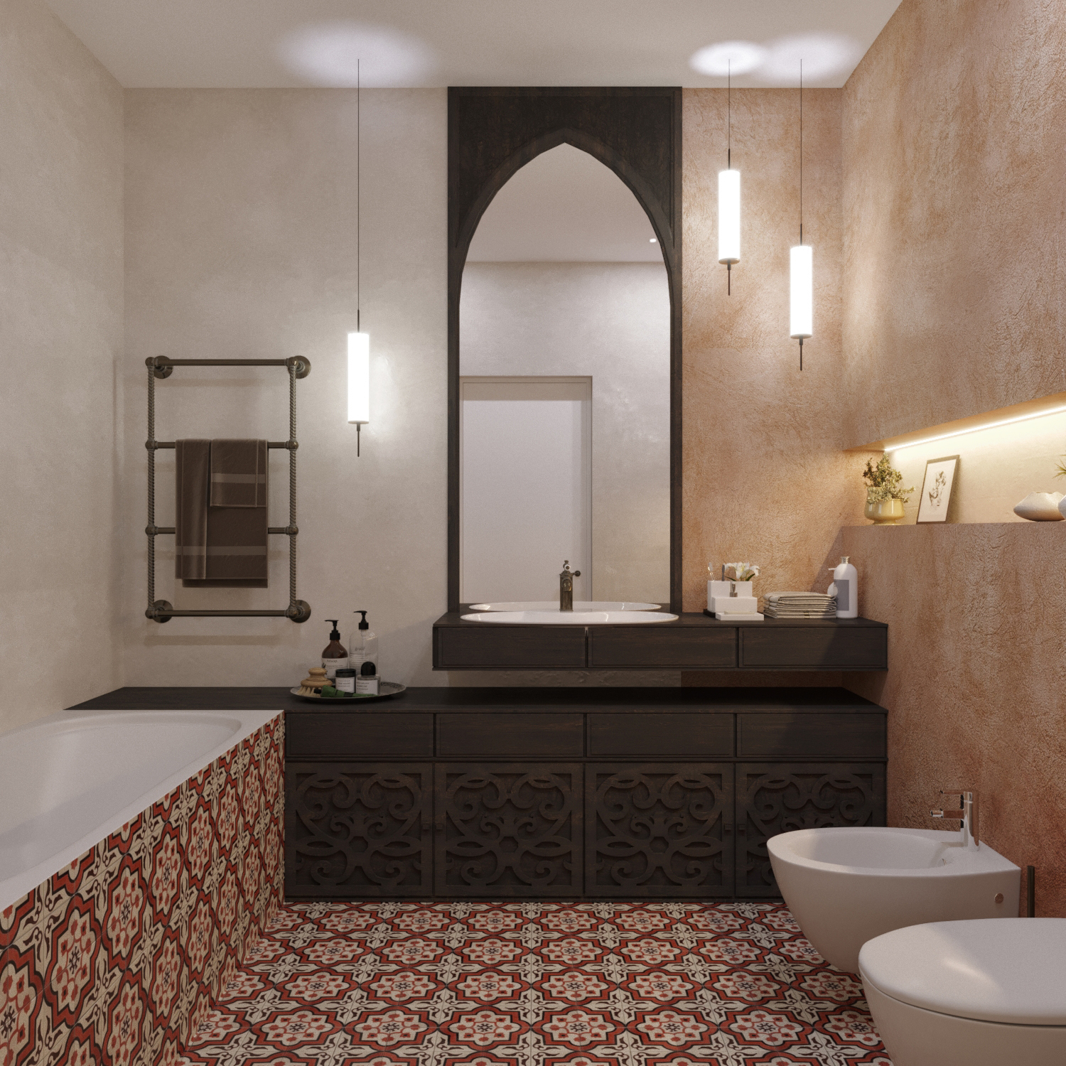 House. Moroccan motifs - 2nd floor-12