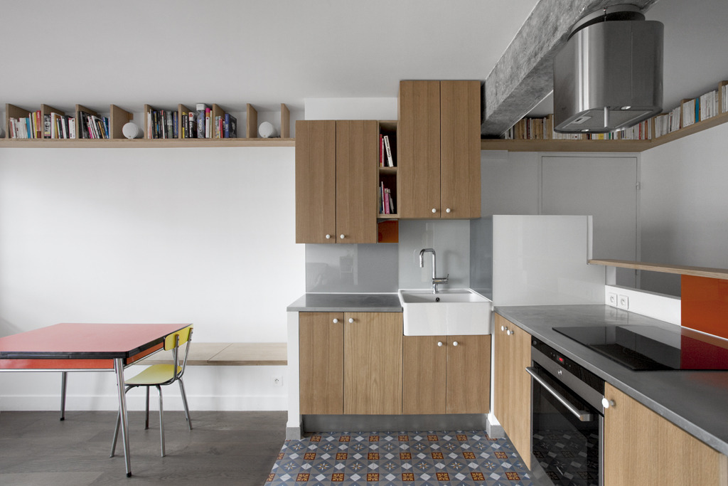 Multiarchi 打造巴黎时尚公寓-2