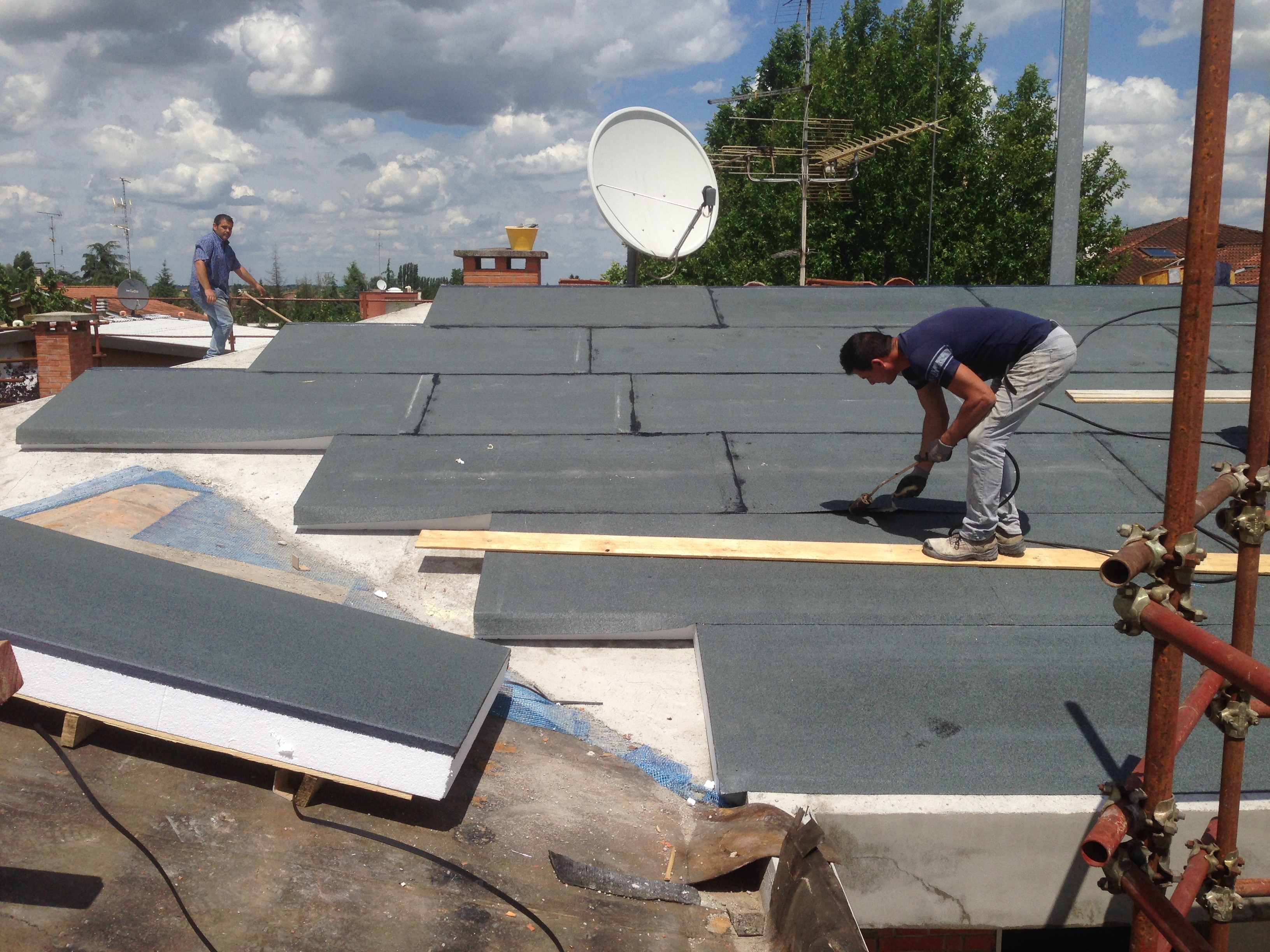 翻新屋顶的节能改造 · 意大利 San Pietro in Casale 多户住宅案例-27
