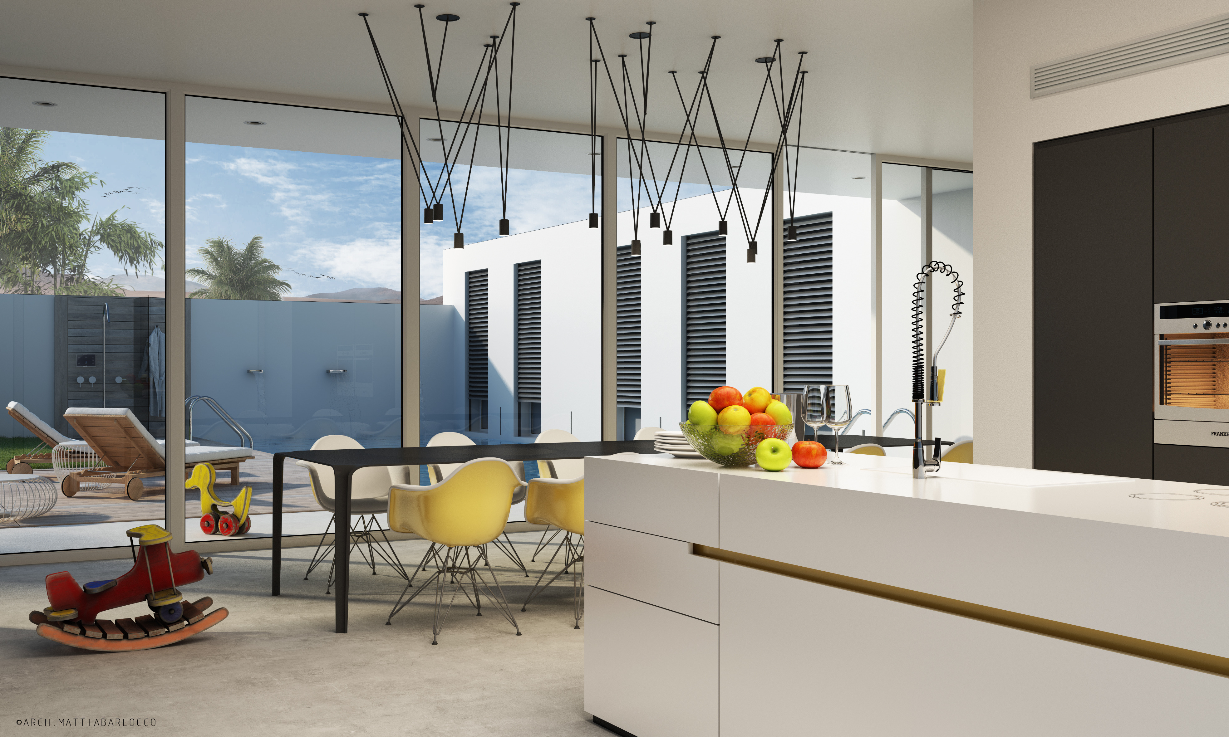 现代与传统交融的西班牙度假别墅设计-4