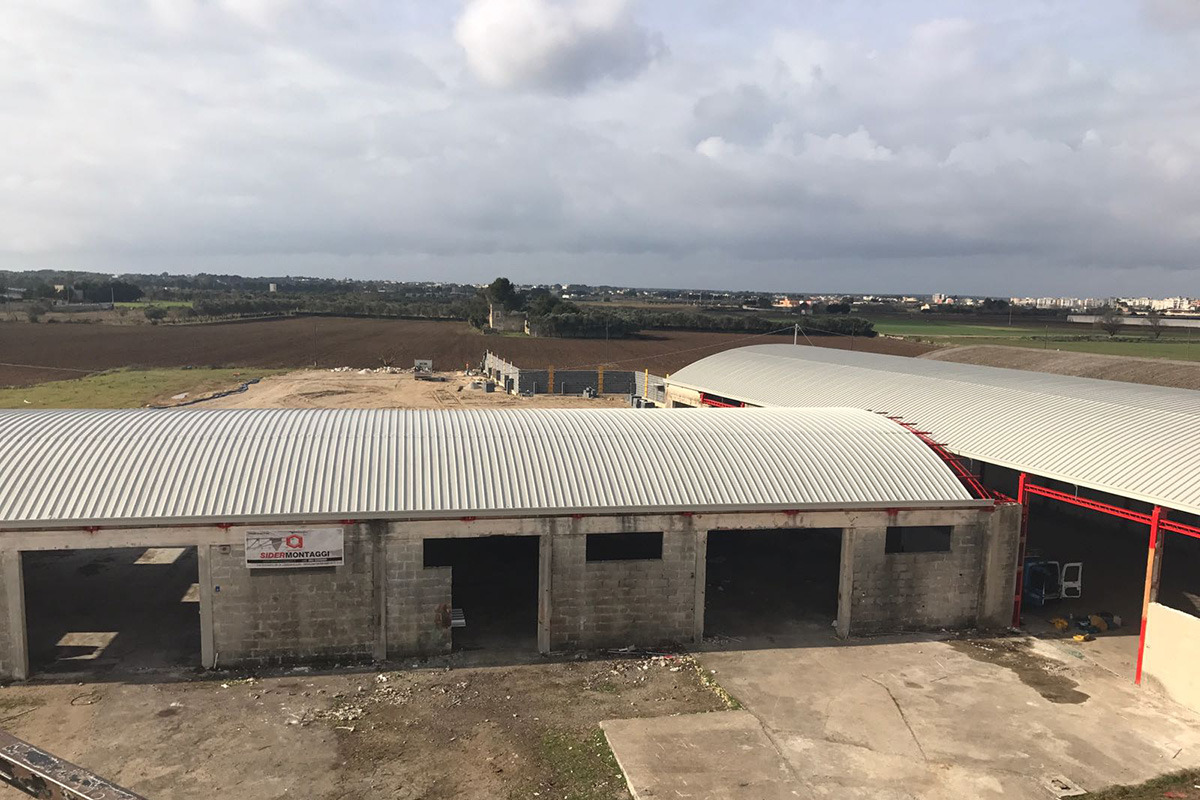 2016-2017 年意大利 Nardò工业仓库改造 | 1700 平米 Ethernit 覆盖屋顶翻新-45