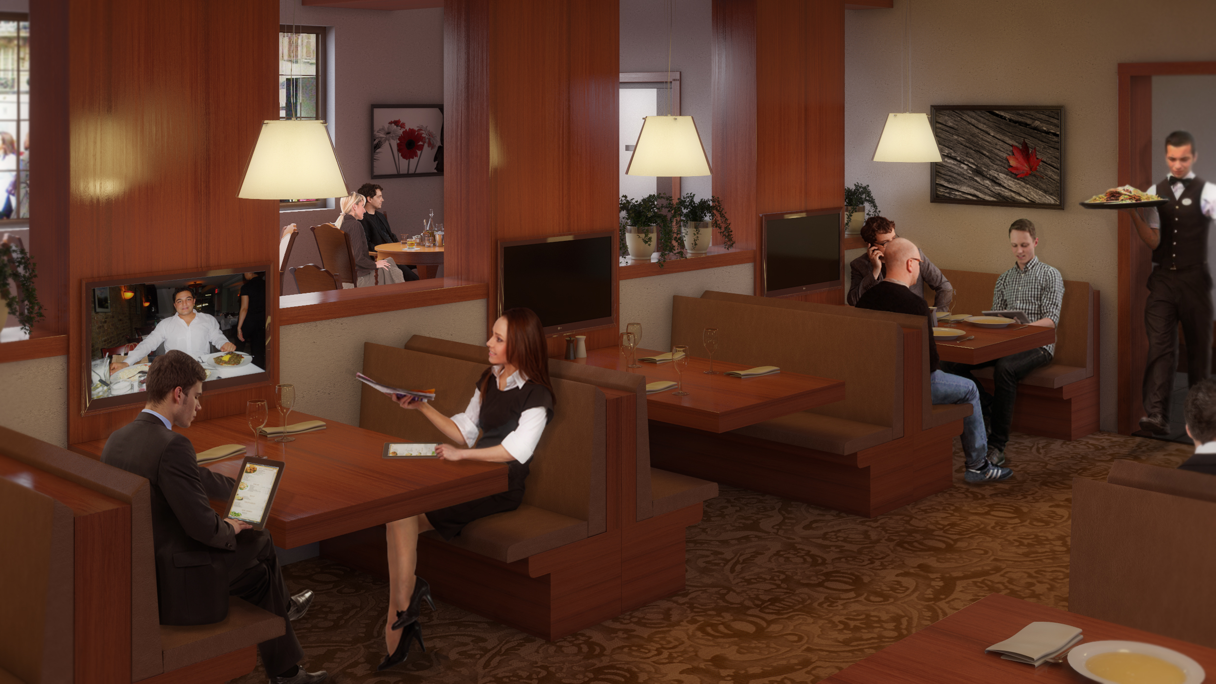 餐馆和酒吧的内部-9