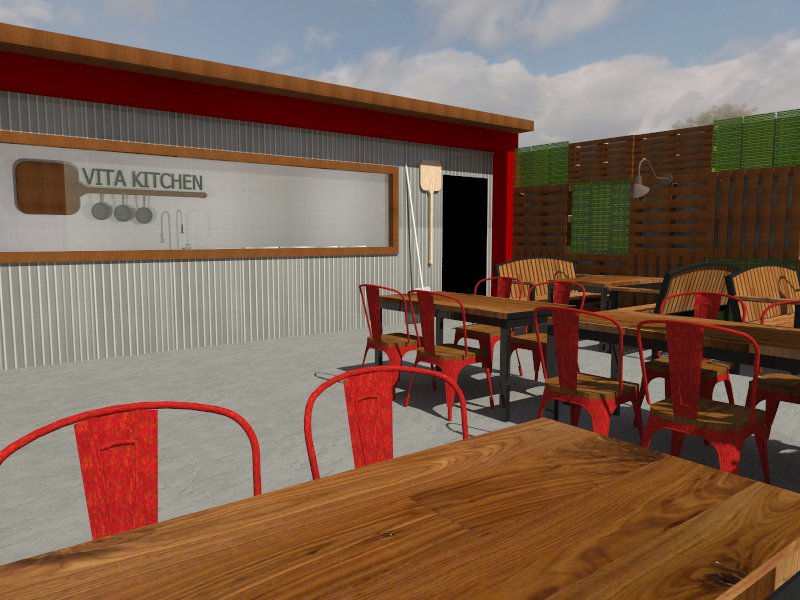 LA CARRETA PIZZERIA 餐厅设计-13