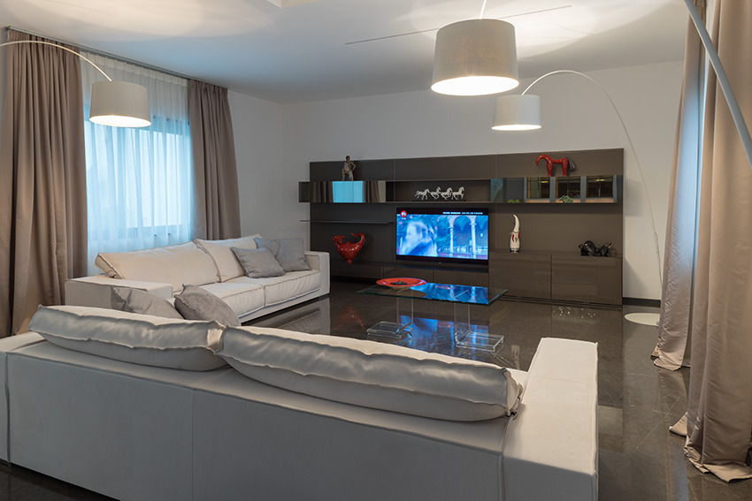 意大利那不勒斯家庭住宅，打造全方位生活空间-5