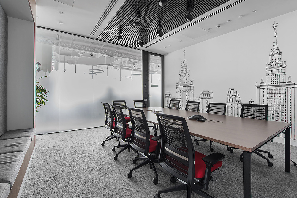 华为俄罗斯办公室设计展现地域特色-18