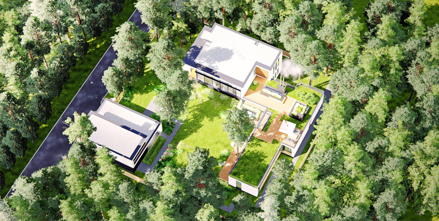 私家林间别墅 | 简约与舒适的完美结合-5