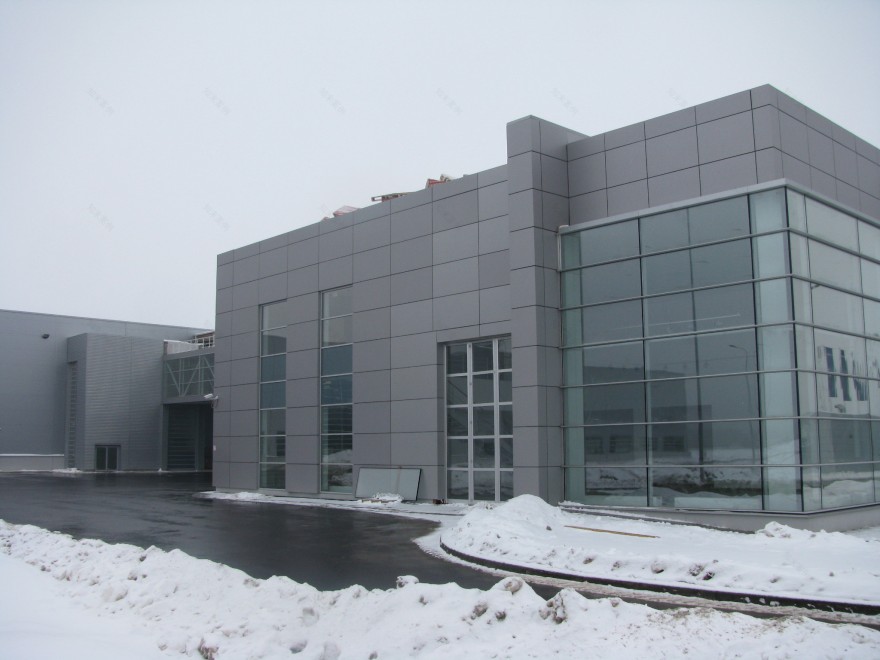 俄罗斯 Volvo·Renault 卡车工厂办公大楼设计-14