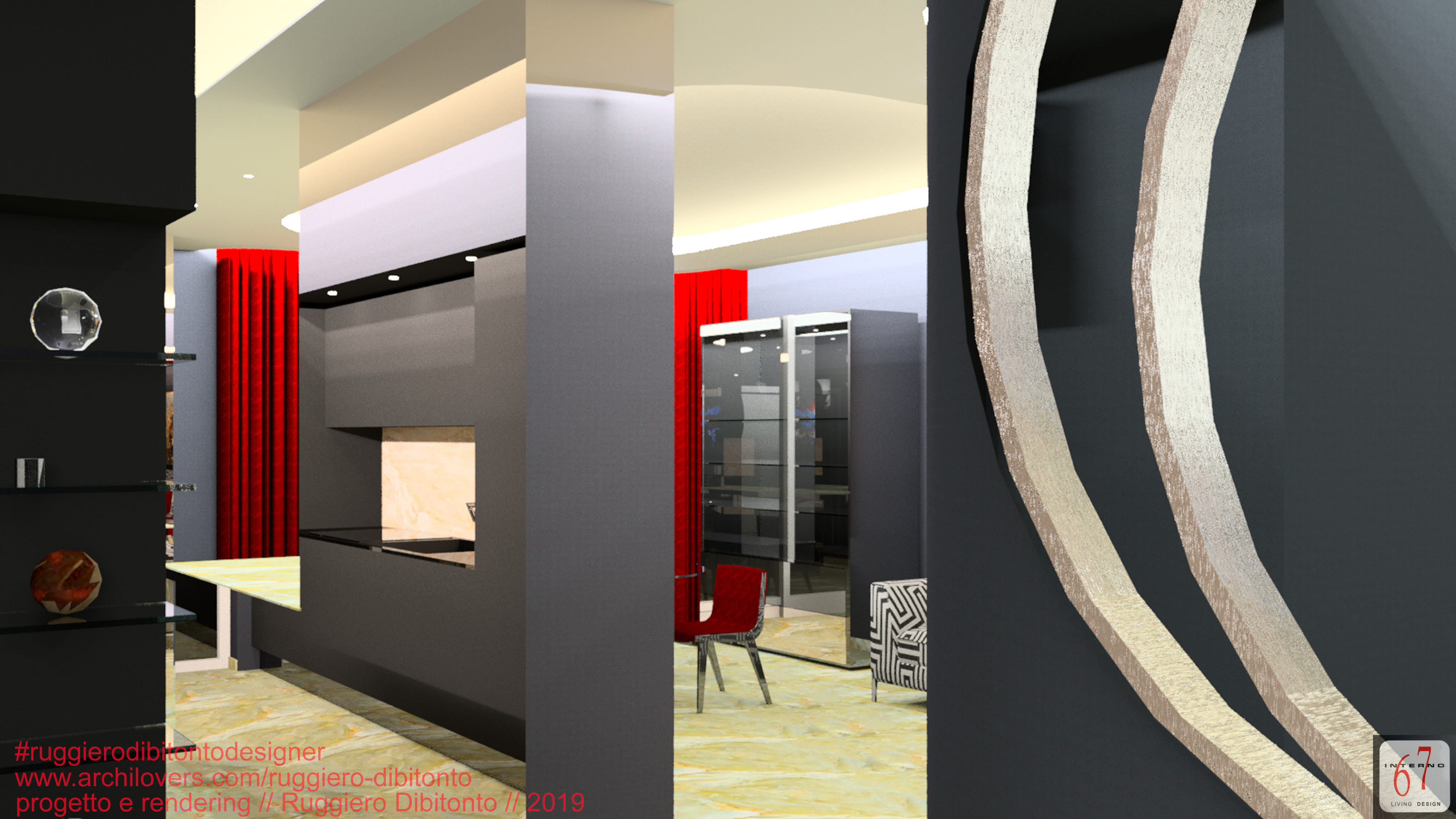 2019 年巴黎时尚公寓设计-1