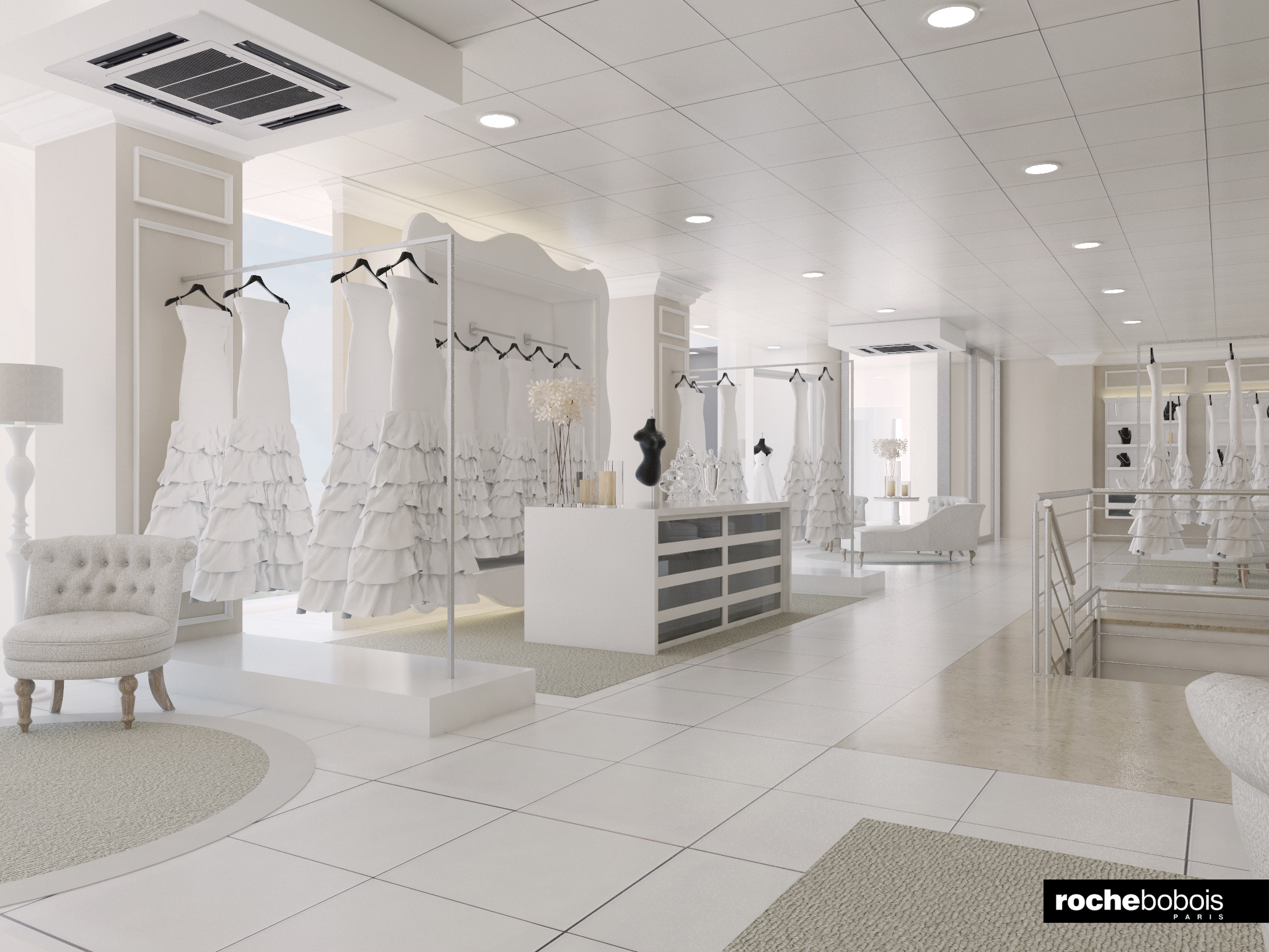 三层 600 平米展示空间的室内设计佳作-23