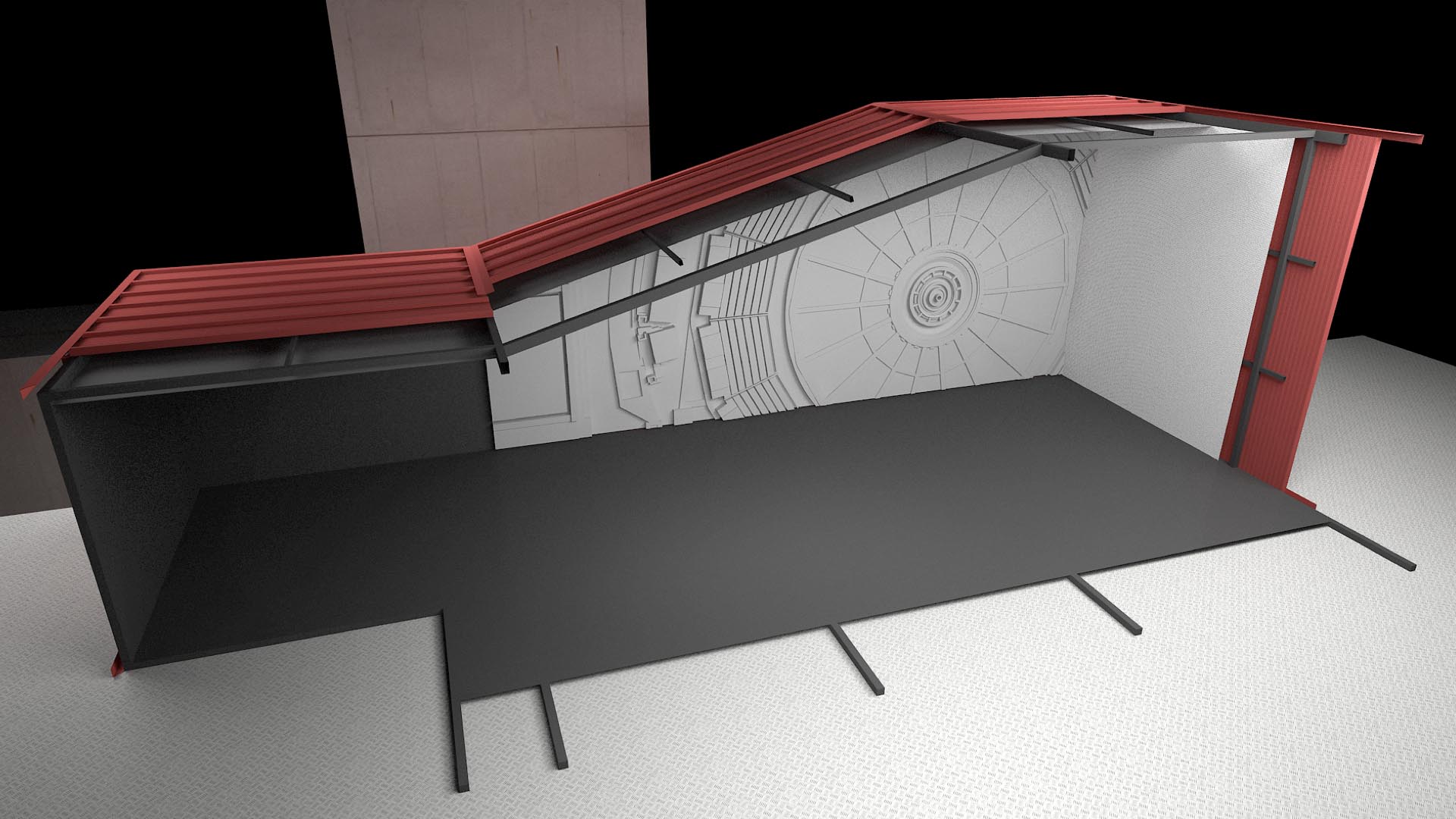 穿越宇宙之旅 · CERN ALICE 信息点展览设计-11