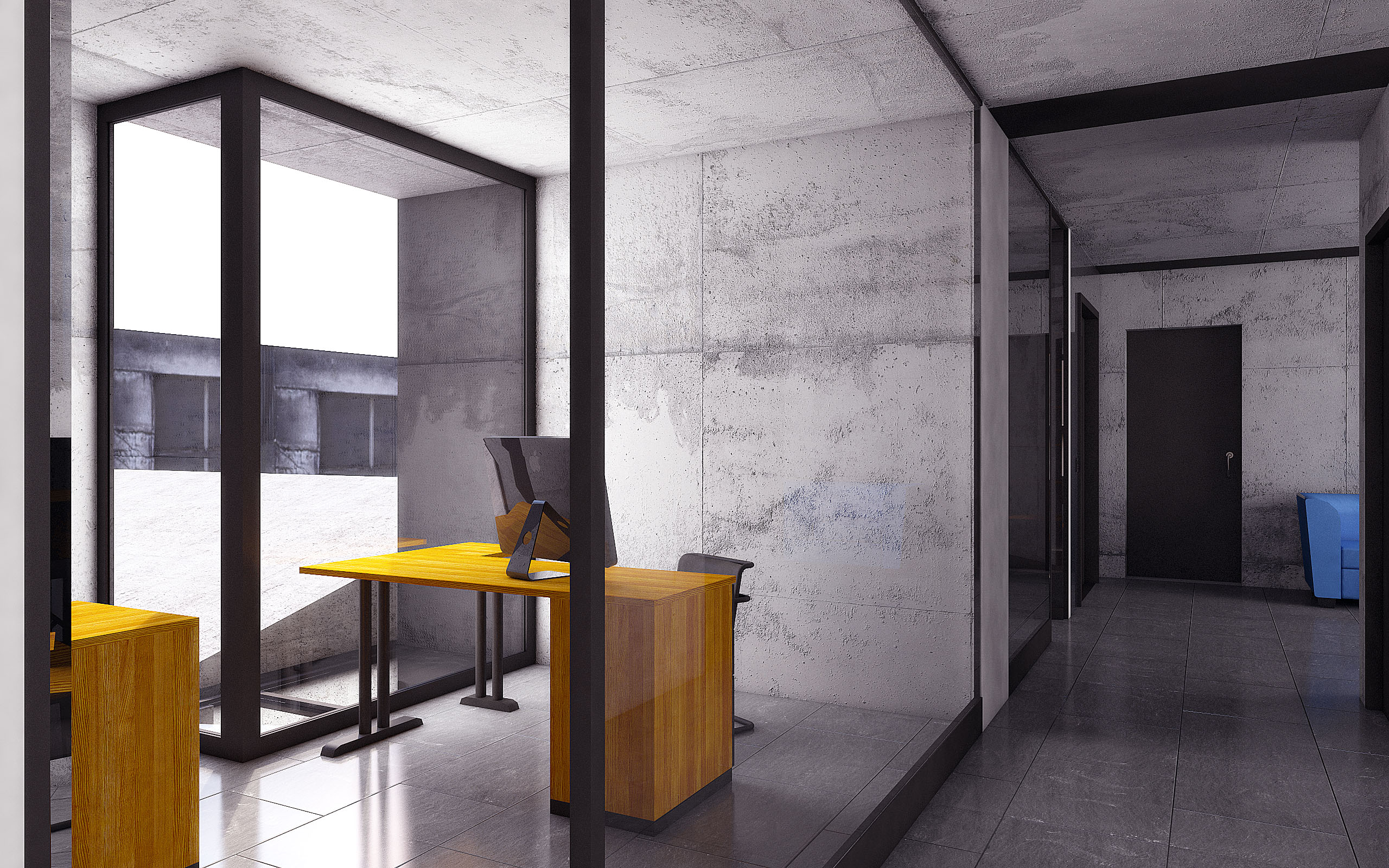 废弃仓库变身高档办公中心-19