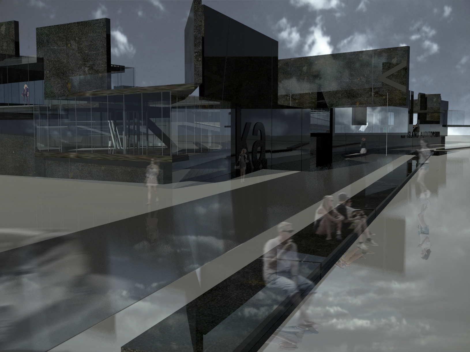 XXXXYYY 展览中心·有机统一的空间设计-11