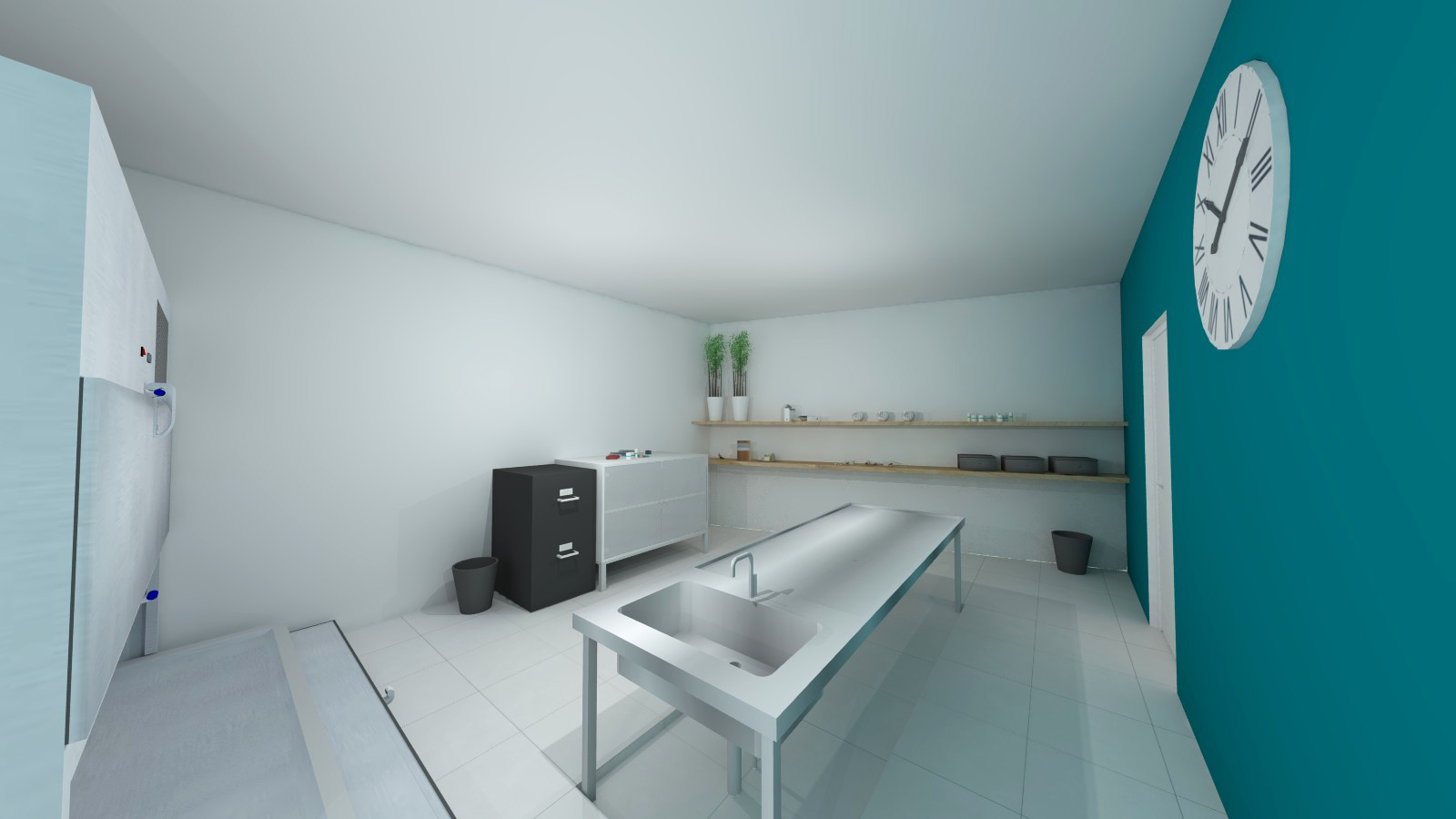 温馨重生 · 废弃车库变身的现代殡仪馆-11