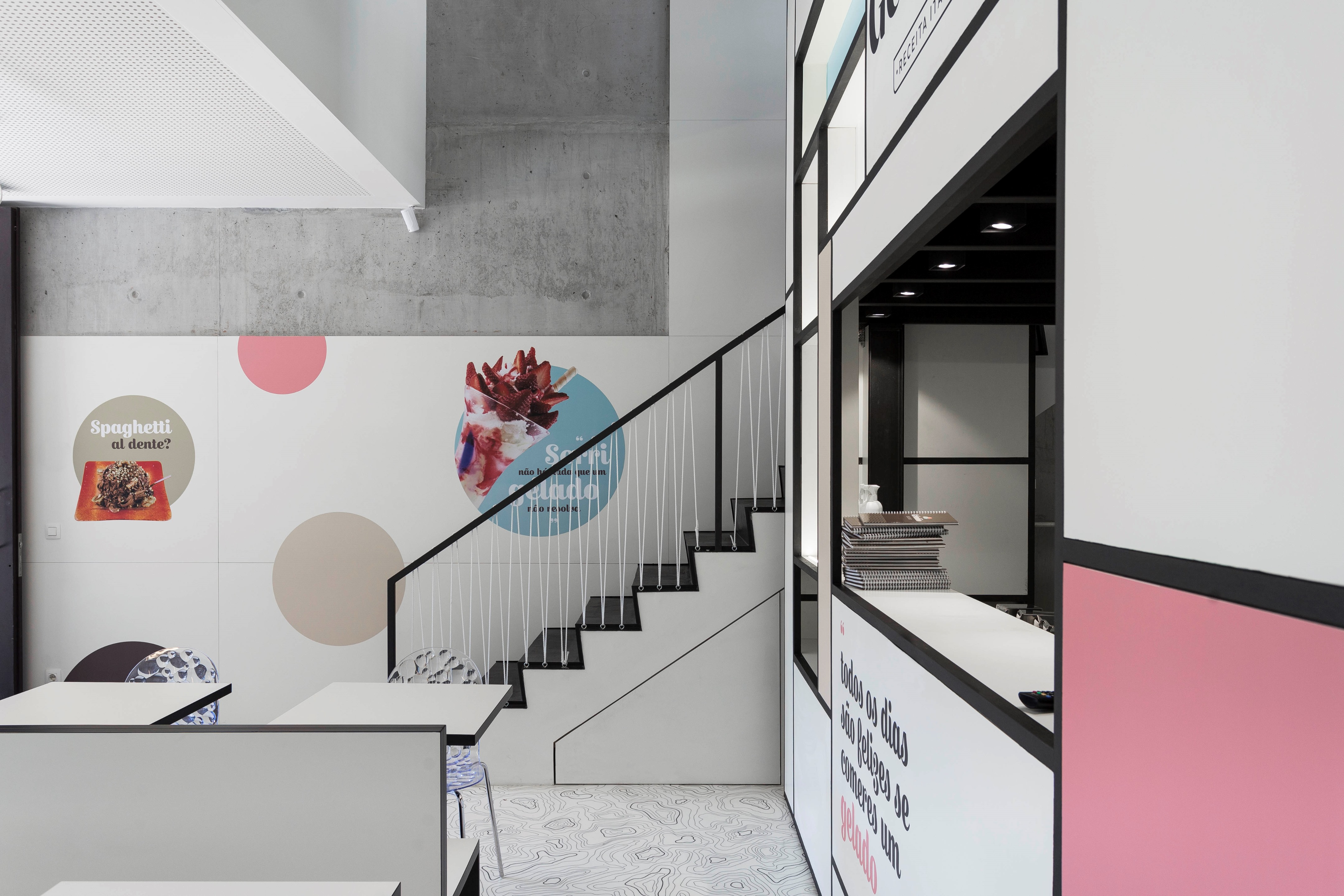 2017 年完成的 1605_Geladão 餐厅室内设计-14