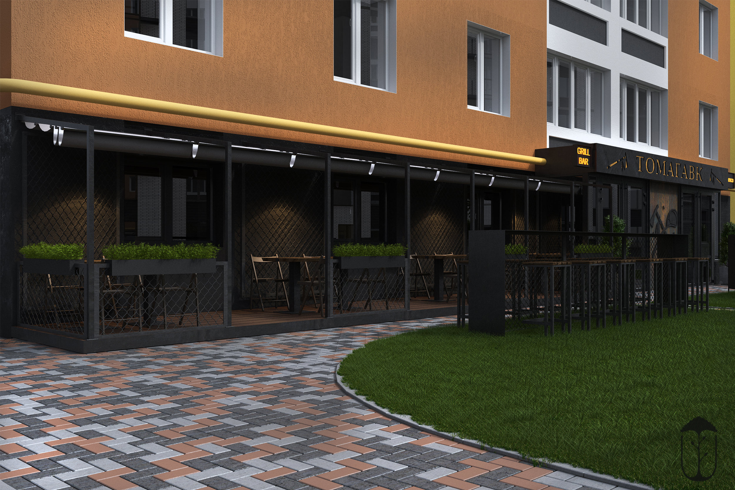 2018 年完成的 Tomagavk 咖啡厅设计-1