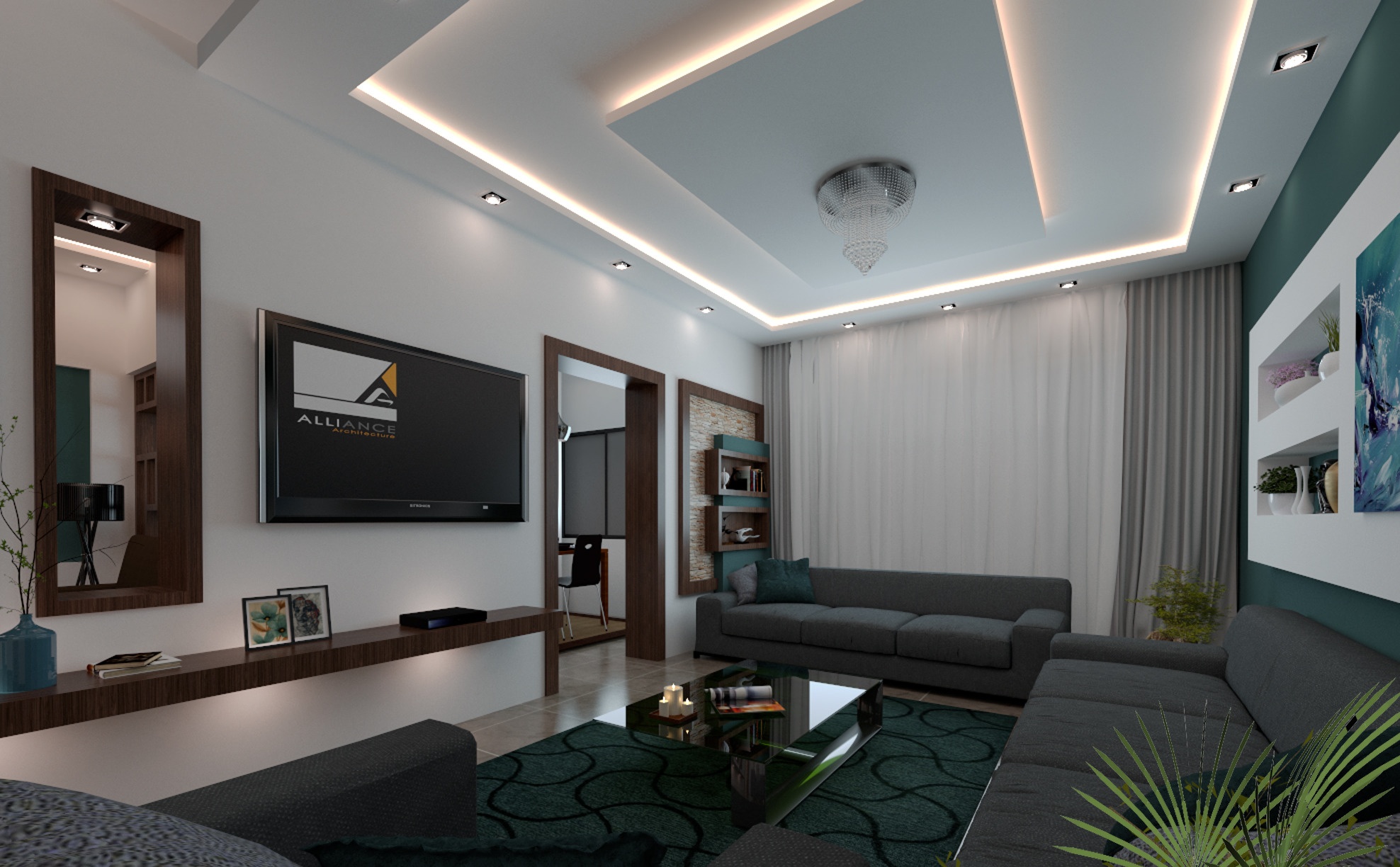 2017 年别墅 M.B.S 室内设计 | 定制家具与空间完美融合-1