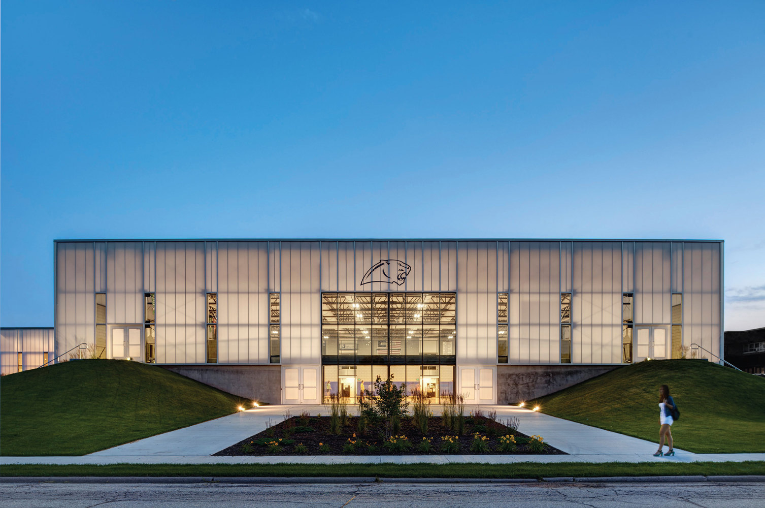 爱荷华州农村校园扩建，城市与乡村视觉对话-24