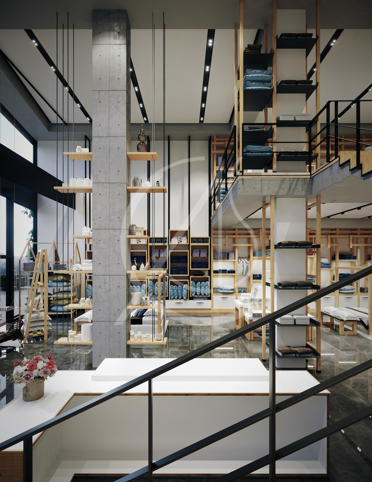 2017 年阿爾卡薩米爾床上用品店室內設計-35