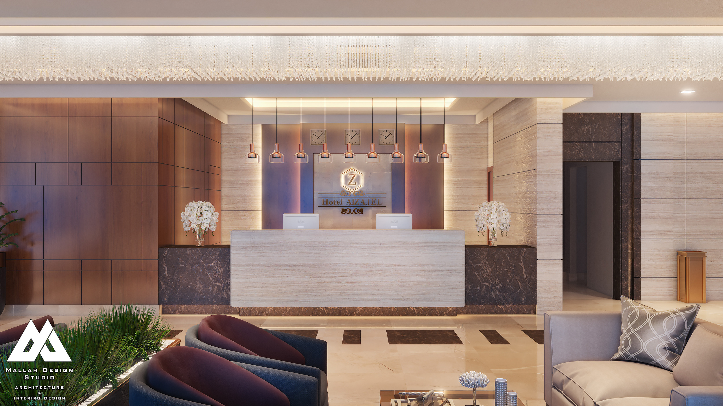 AL·ZAJEL 酒店室内设计-3