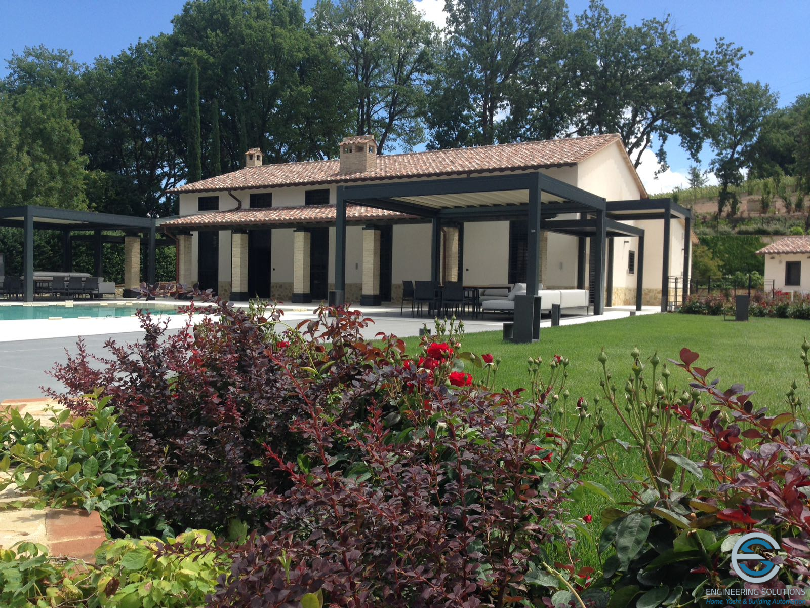 绿色智能别墅群，环保设计与现代科技的完美融合-0