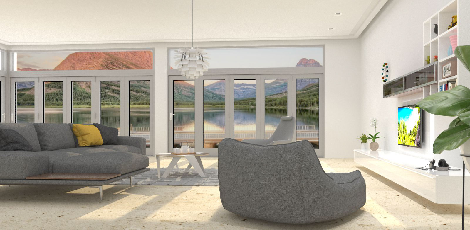 悬崖泳池现代宅，集装箱空间灵感-3