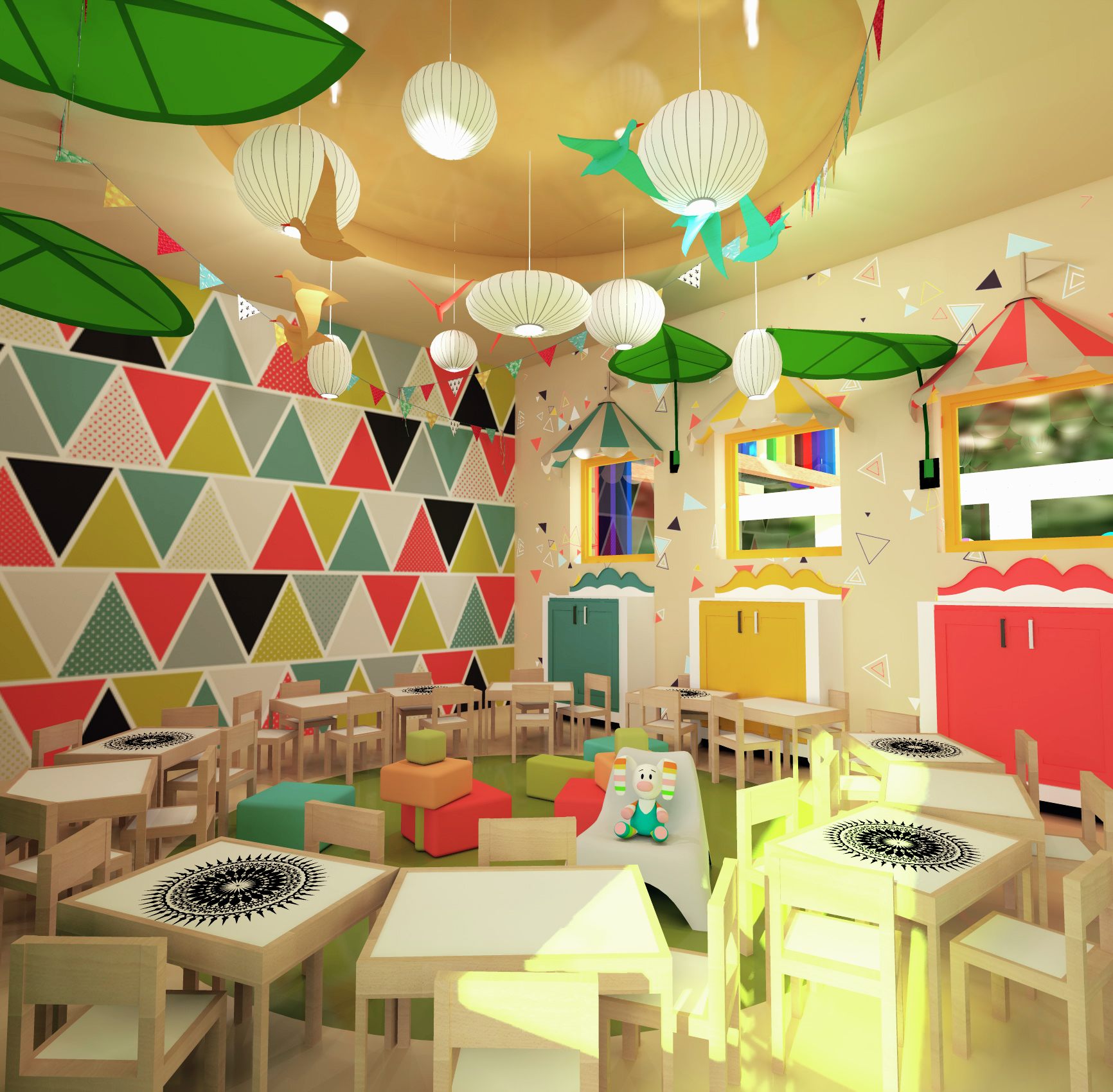 "魔法钥匙"幼儿园设计 | 希腊 Ioannina 的创意空间-45